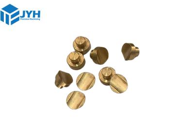 China Precision Custom CNC Turning Metal Brass Machining Parts Services With Anodizing Polishing for sale