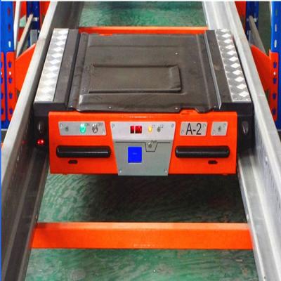 China Corrosion Protection Hot Selling Cost Effective Radio Shuttle Cart Shuttle Pallet Racking for sale