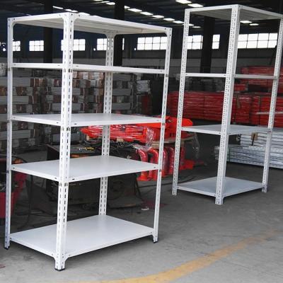 China Light Duty Corrosion Protection Load 50-100kg Metal Storage Bin Rack Shelf ISO Saving Type CE Certificated for sale