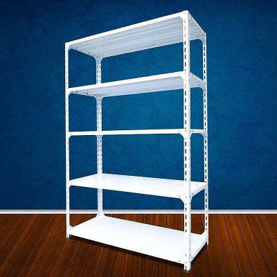 China Corrosion Protection Attractive Price Space Saved Rust Resistance Angle Brackets Light Duty Steel Slotted Shelves for sale