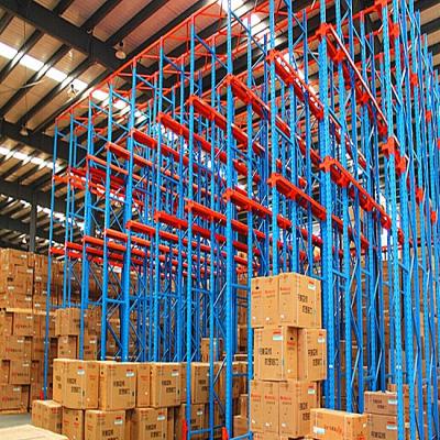 China Best Corrosion Protection Heavy Duty Storage System Drive In Rack For Warehouse for sale