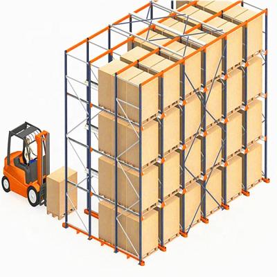 China Heavy Duty Corrosion Protection Factory Direct Sale Cheap Price Drive In Pallet Racking Nanjing Supplier for sale