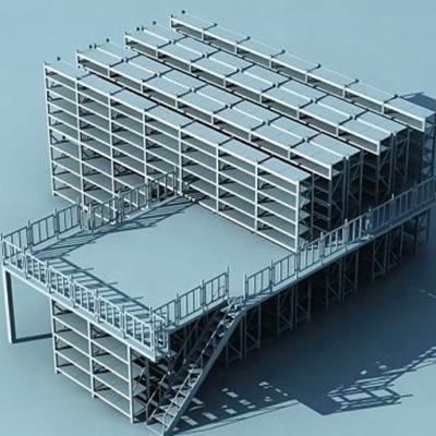 China Heavy Duty Corrosion Protection China Nanjing Factory Price Warehouse Mezzanine Rack Racking 250-1000kg/sqm for sale