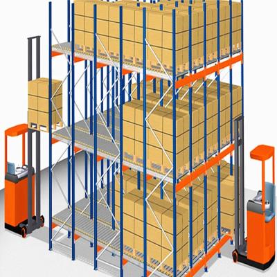 China ISO9001 Corrosion Protection CE Certificate Adjustable Warehouse Storage Pallet Racking / Gravity Racking for sale