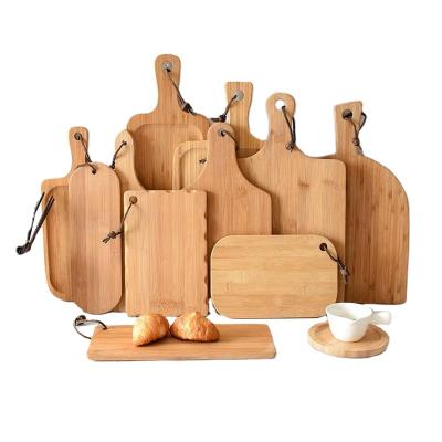 China Viable Bamboo Cutting Board Cutting Plates Cheese Set Wooden Wholesale Mini Individual Customize Snack Out Bulk Natural Solid for sale