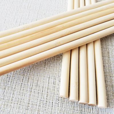 China India Round Crafts Small Wooden Sticks 30*0.5 Supply Finger Rods Cake 47 Inch Thick Bamboo Popsicle Coffee 120 Cm for sale