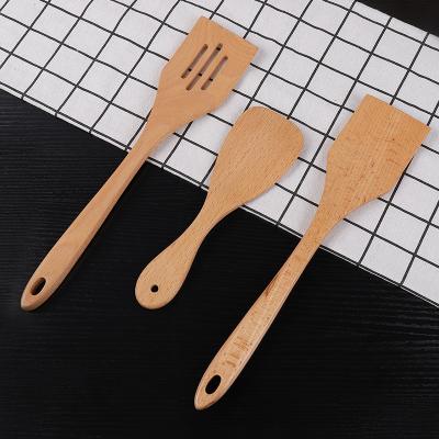 China Mini Spatula With Kitchen Utensil Sustainable Utensils Wholesale Factory Price Bamboo Spatulas for sale