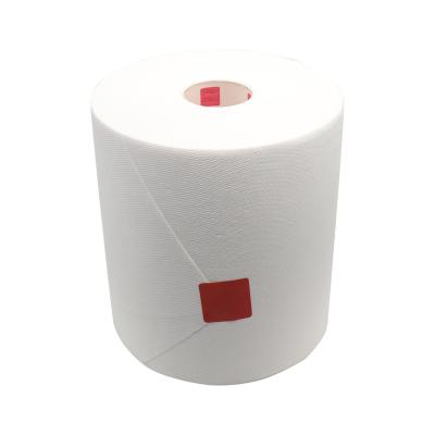 China Wholesale Custom Kitchen TAD Paper Roll 1 PLY Virgin QINGSHE Virgin Wood Pulp Pulp Suit 900g For Dispenser Toilet Paper Hand Paper Towel Rolls for sale