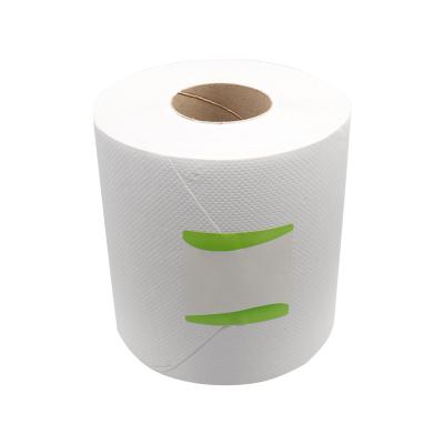 China Wholesale Custom Recycled Pulp 1 PLY 1400g QINGSHE Pulp Suitable For Dispenser Toilet Paper Kitchen Paper Hand Towel Rolls for sale