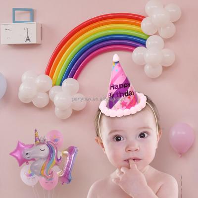 China Fashionable Factory Wholesale Custom Forest Wind Happy Birthday Party Hat Girl for sale