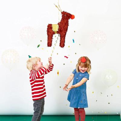 China Handmade Wholesale Elk Makers Pinata Birthday Party Supplies Candy Super Pinata Set for sale