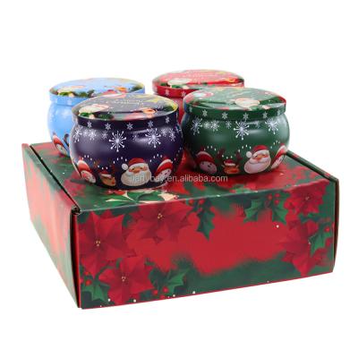 China Custom Birthdays Christmas Gift Scented Candles Candles Gift Set Scented Christmas for sale