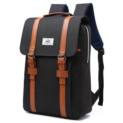 China The other wholesale high quality simple nylon backpack student backpack leisure foreign trade style unisex backpack for sale