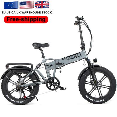 China Free Shipping Moutain Bicycle 48V 10Ah Lithium Battery Fat Tires High End Mountain Bikes Folding Electric Bicycle for sale