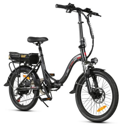 China China Wholesale Factory Fashionable Electric Bicycle City Women JG20 Electric Bike With PVC Mudplate for sale