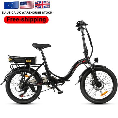 China JG20 city street bicycle Poland warehouse folding frame ebike electric woman electric bicycle for sale