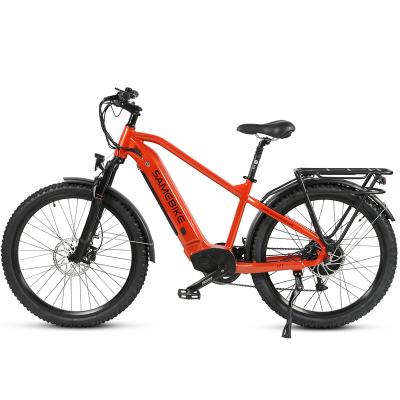 China Aluminum Alloy OEM ODM China Samebike 26 Inch 500w 48v Bafang Motor Fashion Adults Mountain City Electric Bike for sale