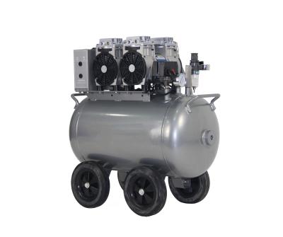 China New China Small Screw Portable Air Compressor Manufacturers Silent Medical Air Compressor for sale