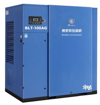 China Best Price Lubricated Industrial Equipments Silent Inverter Portable Rotary Screw Air Compressor Machinery for sale