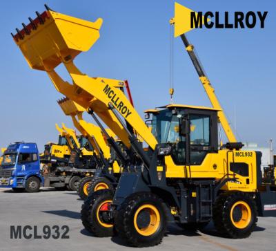 China Multifunctional Hydraulic Front Loader , Bucket Wheel Loader 2400RPM for sale