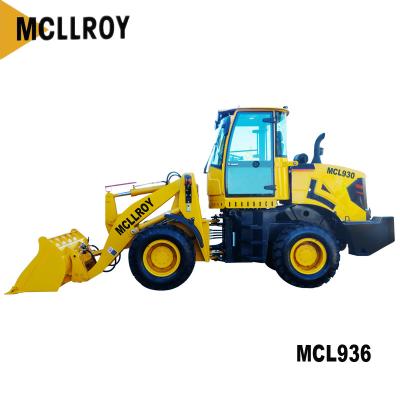 China Mini Articulating Wheel Loader , Front Loader Shovel With Supercharged Engine for sale