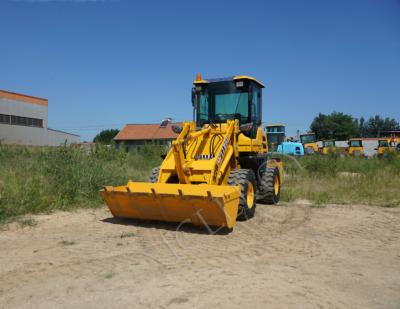 China EU Stage II 1.5 Ton Wheel Loader Isuzu Axle Mini Articulated Loader à venda