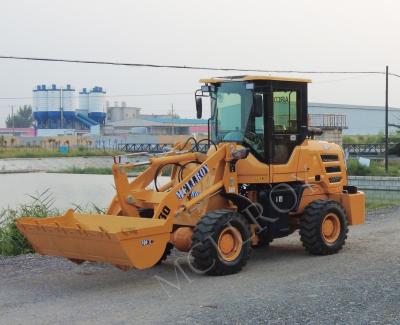 China Front End 1.5 Ton Wheel Loader Air Brake With Single Bucket à venda