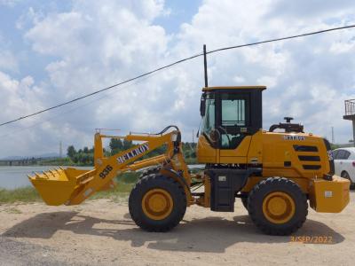 China Axle Base 2220Mm 2.5 Ton Wheel Loader Emissions EU Stage II Small for sale