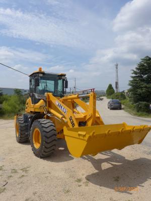 China 1.1m3 65kW Compact Wheel Loader For Construction Engineering ISO9001 Te koop