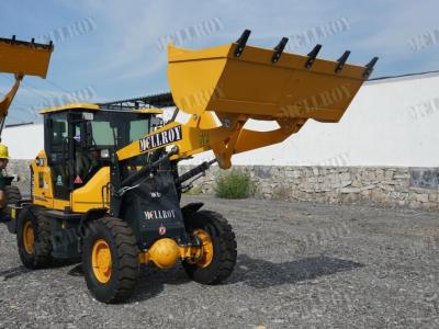 China Max.Dump Clearance 3200mm Mining  Wheel Loader,Mechanical Joystick Compact Loading Shovel  Loader for sale