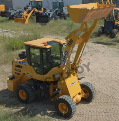 China Transmission Mechanical Transmission(3F+2R) Compact Wheel Loader, Isuzu Axle Compact Loading Shovel  Loader for sale