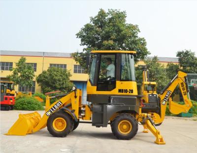 Китай 0.7m3 Bucket Articulated Mini Backhoe Loader MCLLROY MB10-20 1000Kg Rate Loading продается