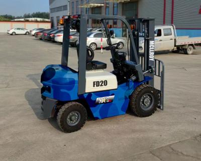 China Ergonom IC Diesel Forklift Truck Max.Travel Speed Full Loading 19 Km/H for sale