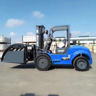 China Advanced Control Panel Rough Terrain Forklift Truck Max. Lifting Speed(Full Loading) 600 Mm/S à venda