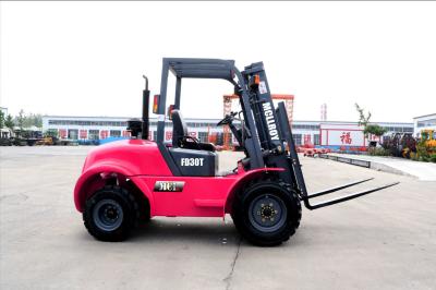 Κίνα Customizable Diesel Rough Terrain Forklift Truck Wheel Base 1850 mm προς πώληση