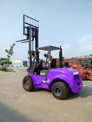 Китай Enhanced Effiency Diesel Off-Road Forklift Truck Maximum Permissible Gradient 20 ° продается