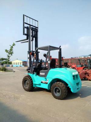 Китай Long Battery Life Interal Combustion Terrain adaptability Forklift Truck Wheel Track 1250/1205 Mm продается