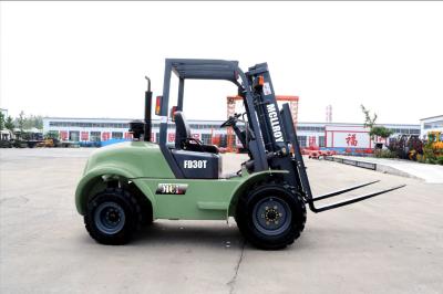 Κίνα Overall Width1160 Mm Stable Platform All-Terrain Forklift Truck Free Fork Height 100 MmSafe προς πώληση