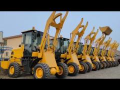 2.5 ton Four-Wheel Drive Diesel Wheel Loader for Construction New Small Front