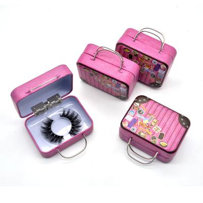 Китай High Quality Case 100% Cruetly Hand Made Mink False Eyelashes With Free 3D 5D 6D Private Label Wholesale Own Brand Lash Cases продается