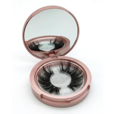 China Best Selling 3D Private Label Good Quality Custom Faux Silk Synthetic Hair Lashes for sale