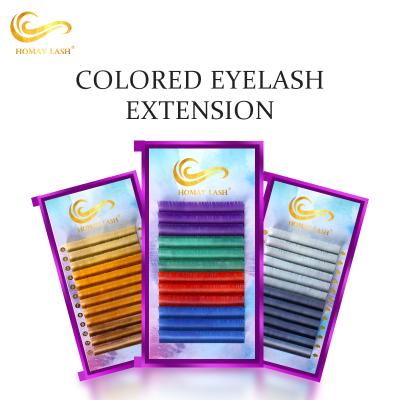 China Hot Selling Natural Soft Air Quality Fan Air Quality Private Label Ellipse Double Different Premium Flat False Eyelash Extensions Synthetic Flat Lashes for sale