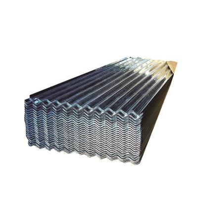 China Factory Stock Construction GI Corrugated Steel Plate Metal Galvanized Corrugated Sheet for sale