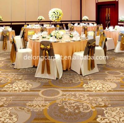 China Jacquard Wall To Wall Corridor Flame Retardant Nylon Banquet Hall Carpet For Sitting Room for sale