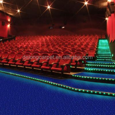 China High Quality Cinema Jacquard Wilton Carpet for Modern Theater for sale