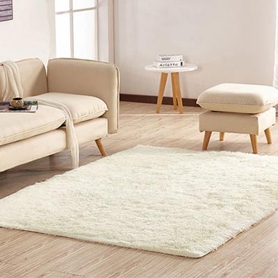 China Living Room Washable Modern Center Square Blanket Soft Fluffy Shaggy Carpet For Sale for sale