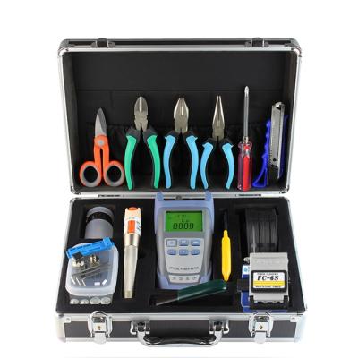 China Good Price 16 in 1 Fiber Optic Installation Tool Kit FTTH Full Set Fiber Tool Kits 16 in 1 Fiber Optic Tool Kits for sale