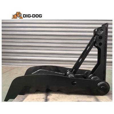 China DIG-DOG Trusses OEM ODM Excavator Attachment Excavator Machine With Thumbs for sale