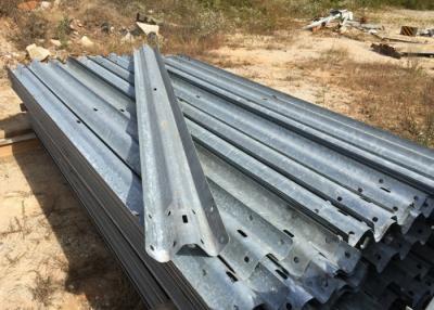 China Anti Aging W Beam Highway Safety Barriers For Railway / Bridge / Road 4320mm for sale