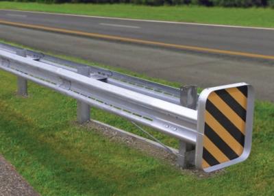 China Bridge Road Highway Guard Rail Galvanized / Powder Coated Ultraviolet Proof for sale